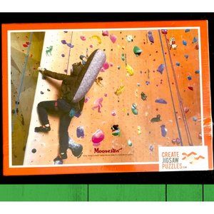 1000 Pieces “Hang In There”Moosejaw create Jigsaw Puzzle 20” by 28”NIB